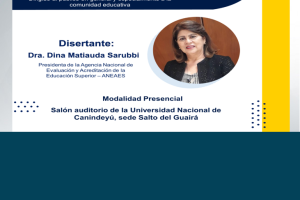 Conferencia presencial, organizado por la Escuela de Postgrado