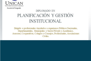 Se habilita diplomado en Planificación y Gestión Institucional