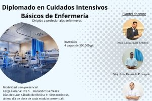 Diplomado en «Cuidados intensivos básicos de enfermería»