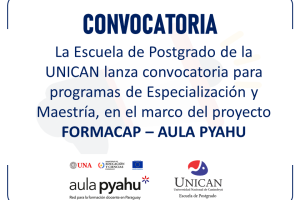Convocatoria para programas de Especialización y Maestría