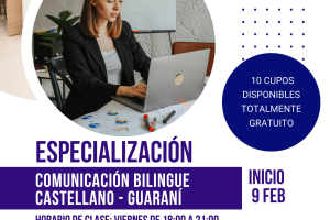 Convocatoria – Especialización en Comunicación Bilingue