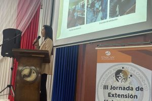 Docente de Postgrado participa de la III Jornada de  Extensión Universitaria
